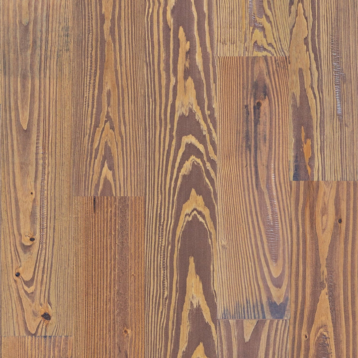 allen + roth Pine Hazlenut hardwood flooring — primary plank view
