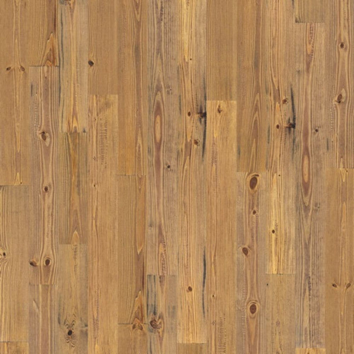 allen + roth Pine Amber hardwood flooring — primary plank view