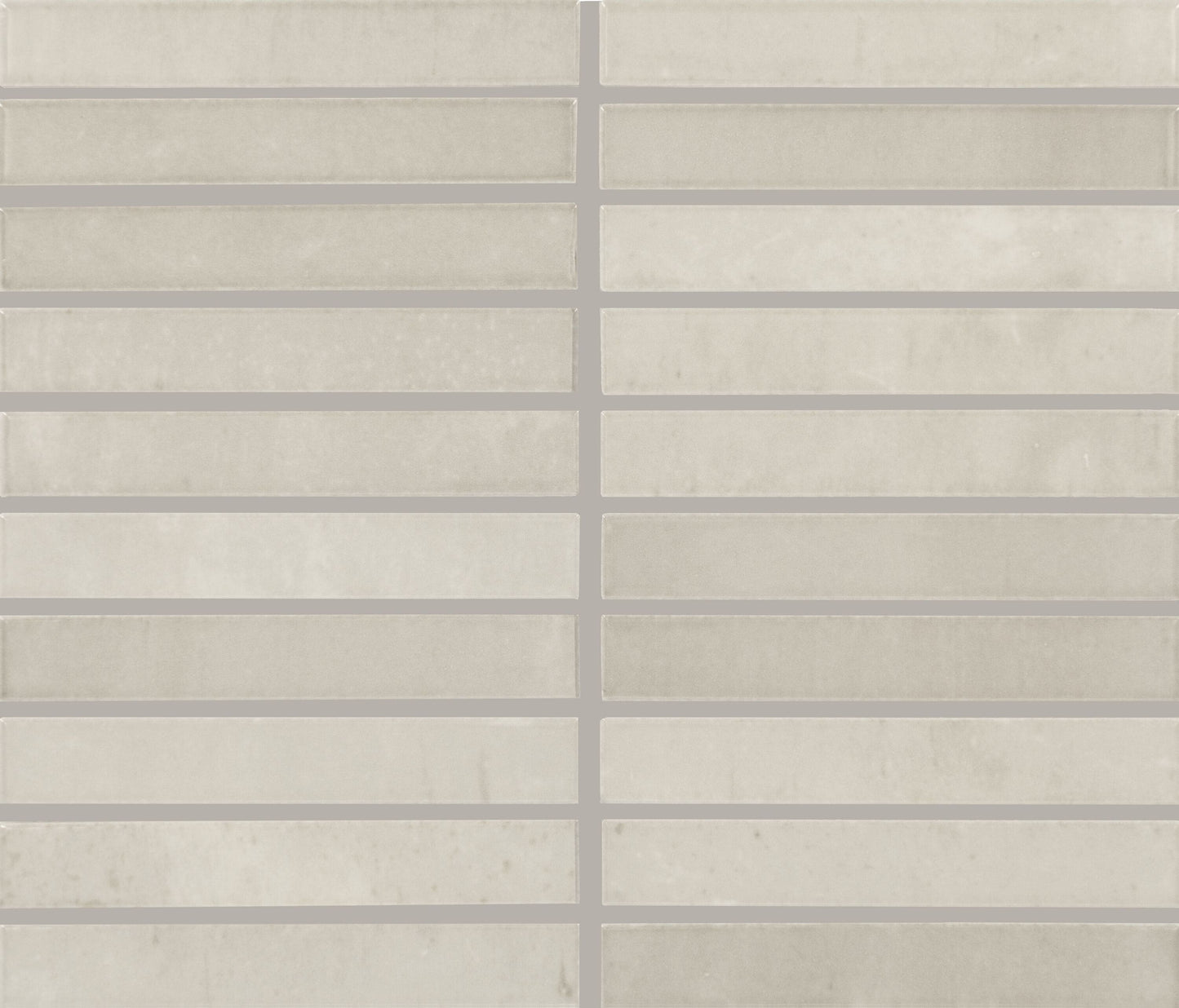 Daltile Miramo Pearl 10-in x 12-in Glossy Ceramic Handcrafted look Mosaic Wall Tile product image