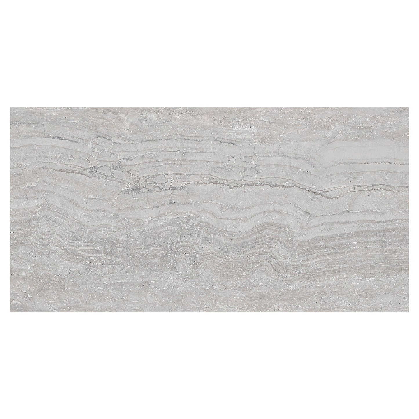 Giorbello Marmol Silver 12-in x 24-in Matte Porcelain Handcrafted look Floor and Wall Tile product image