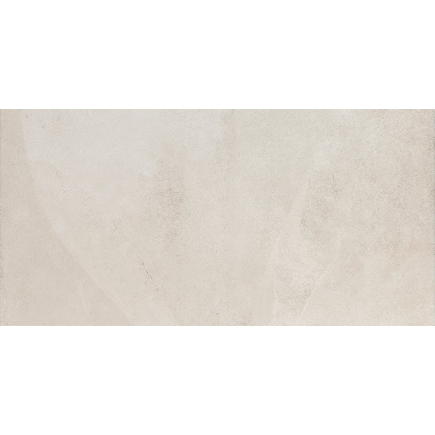 Daltile Delegate Off White 12-in x 24-in Matte Porcelain Cement look Floor and Wall Tile product image
