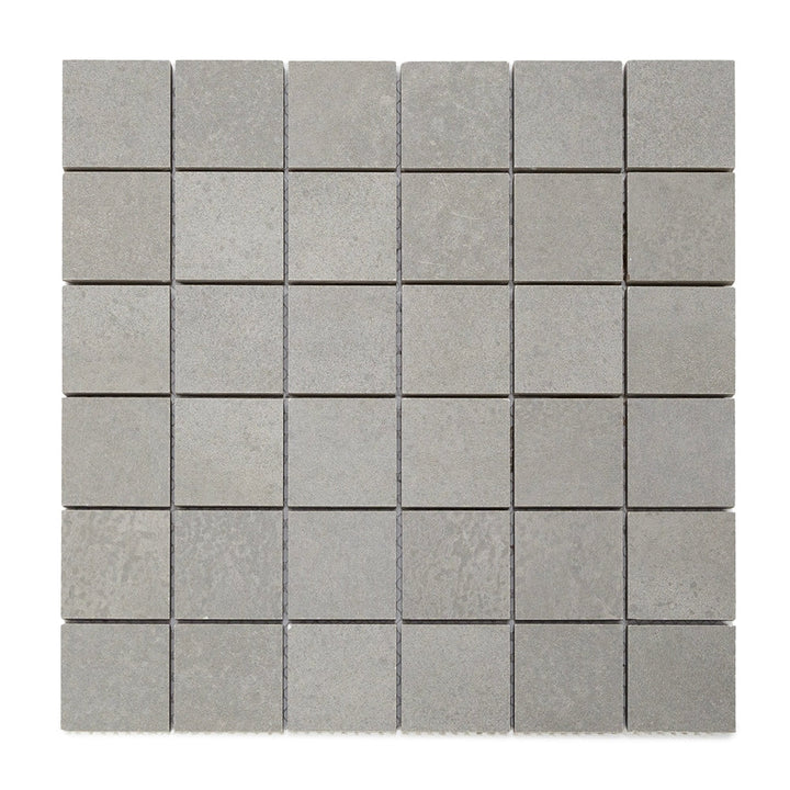 The Tile Life Element Concrete Grey 2-in x 2-in Matte Porcelain Cement look Mosaic Floor and Wall Tile product image