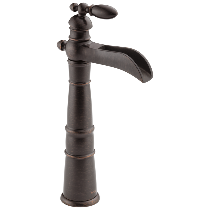 Delta Victorian Venetian Bronze 1-Handle Vessel WaterSense Bathroom Sink Faucet