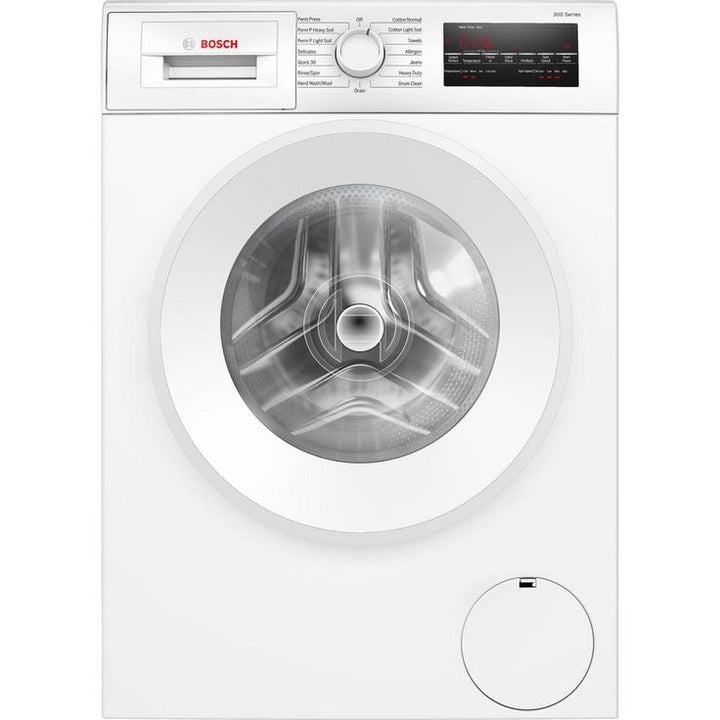 Bosch 300 2-cu ft High Efficiency Stackable Front-Load Washer (White)