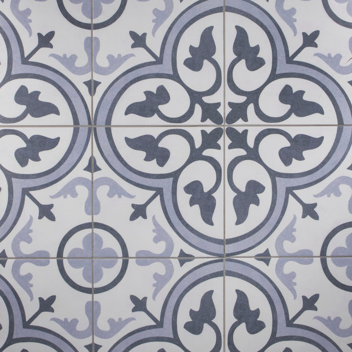 Merola Tile Amberes Azul II 13 in. x 13 in. Ceramic Floor and Wall Tile (15.85 sq. ft./Case)