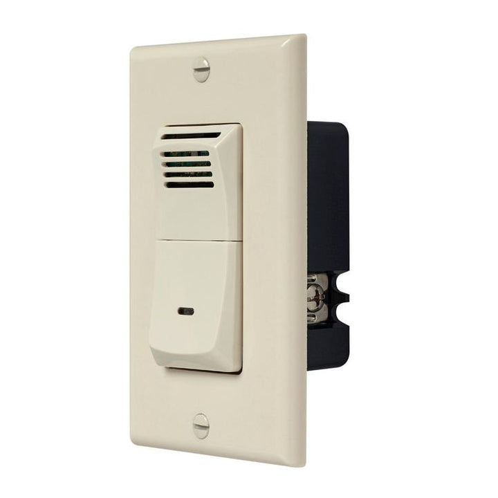 Broan-NuTone Sensaire Exhaust Fan Humidity Sensing Wall Control Switch, Almond