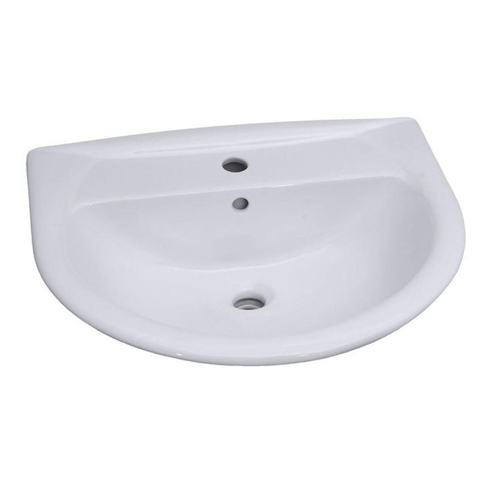 Barclay Products Karla 505 Pedestal Combo Bathroom Sink in White