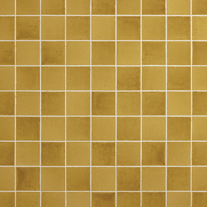 Daltile Contempee Marigold 4-in x 4-in Glossy Ceramic Handcrafted look Wall Tile product image