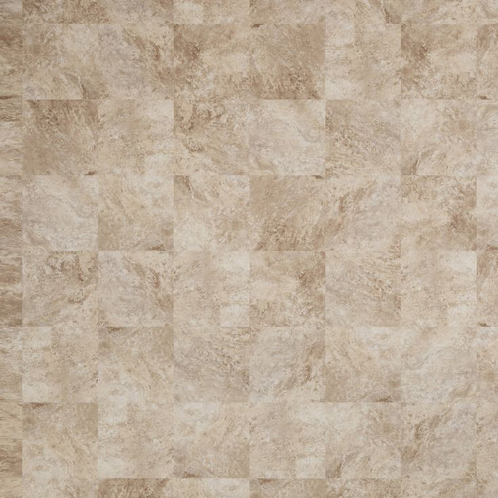 Style Selections Tumbled Stone 3-mil x 12-in W x 12-in L Water Resistant Peel and Stick Luxury Vinyl Tile Flooring