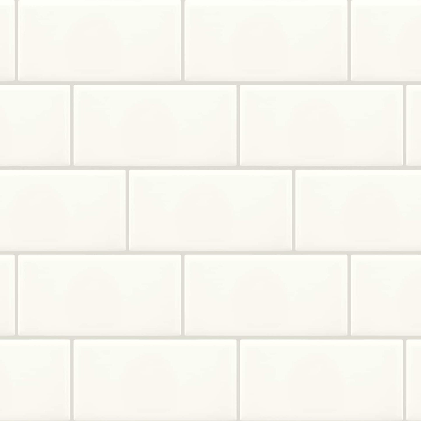 Daltile Core Classic True White 3-in x 6-in Glossy Ceramic Subway Wall Tile product image