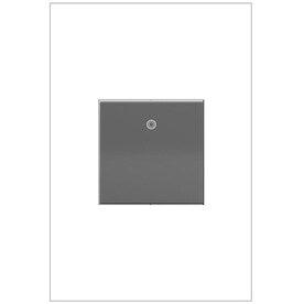 Legrand Adorne Paddle 15-amp Single-Pole/3-Way Magnesium Rocker Residential Light Switch - Hardwarestore Delivery