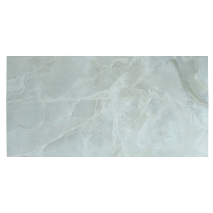 Apollo Tile Splendor Soft Jade Green 24-in x 48-in Honed Porcelain Encaustic Floor and Wall Tile product image