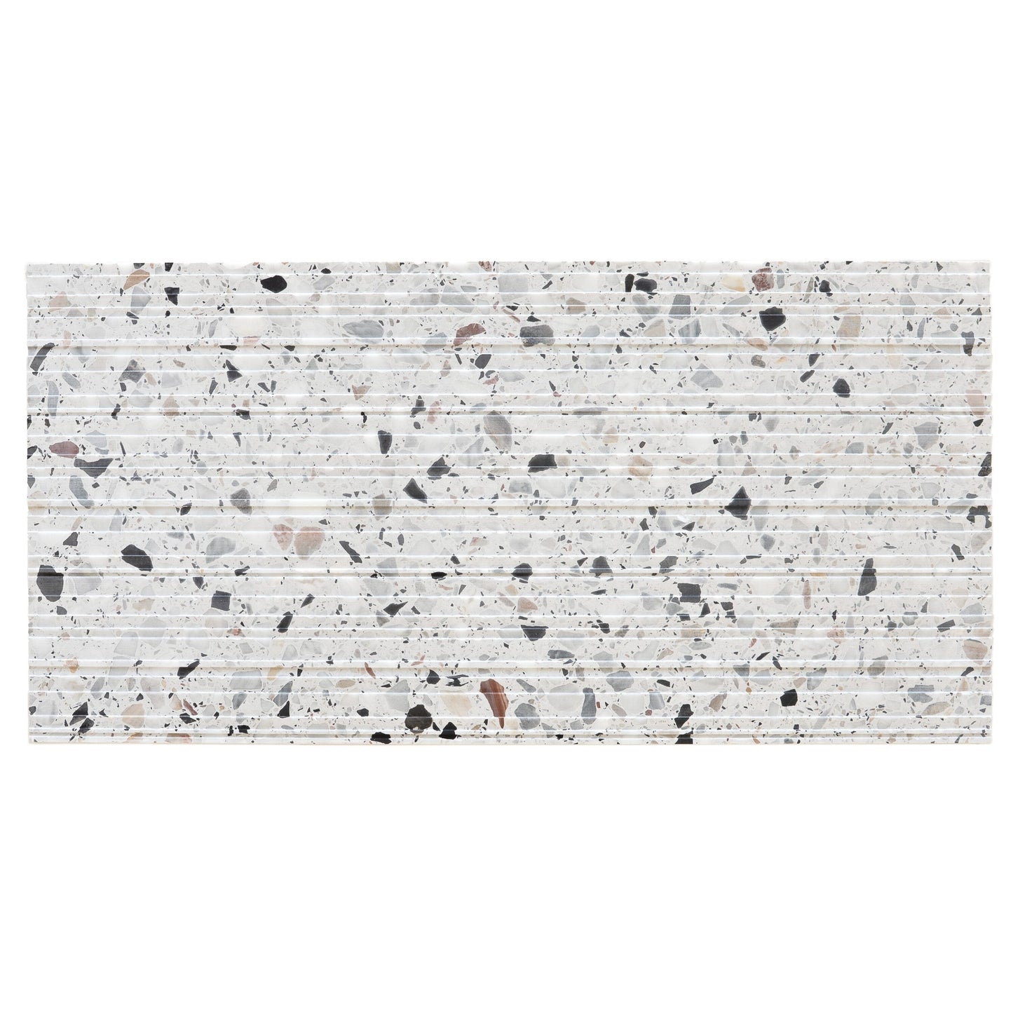 Apollo Tile Terraforma White 12-in x 24-in Honed Natural stone Marble Patterned Wall Tile product image