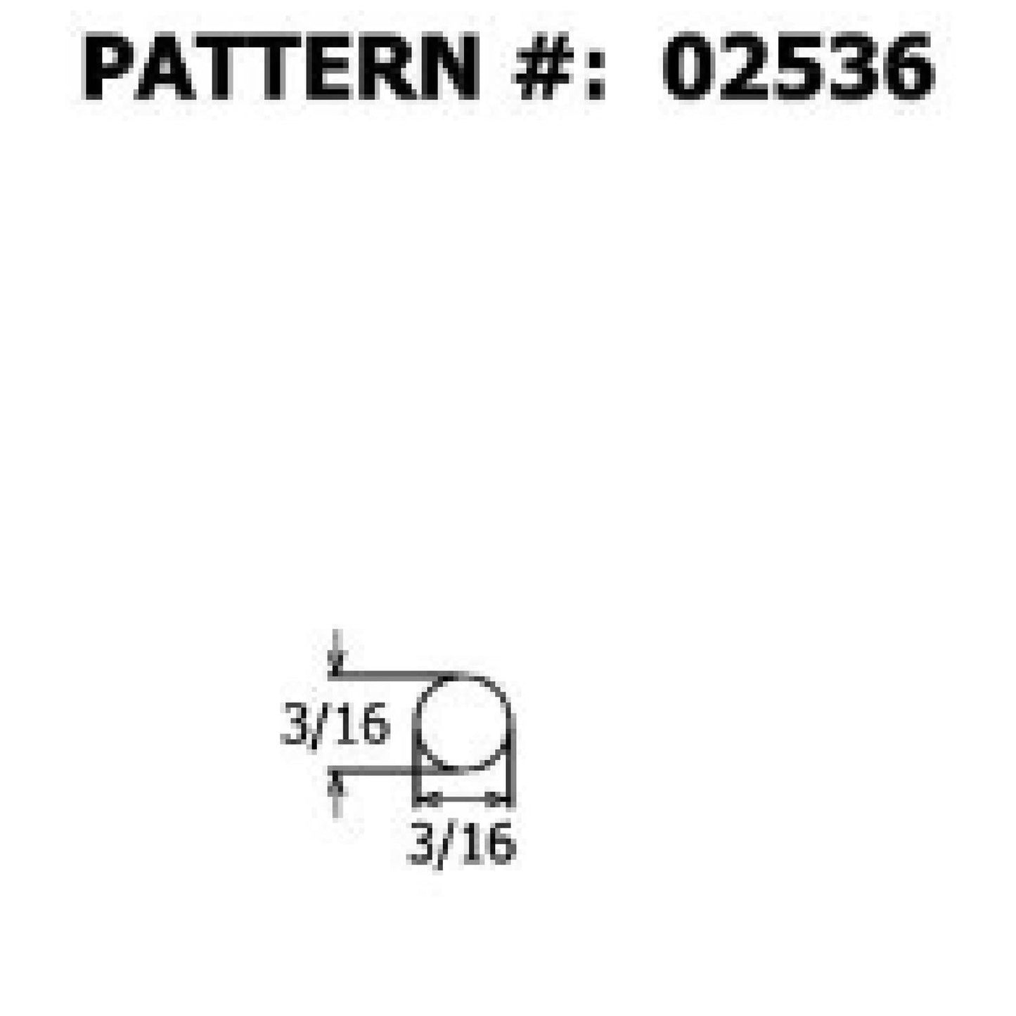 Alexandria Moulding Round Ramin Hardwood Dowel, 3/16 in. Diameter x 48 in. Length, Black