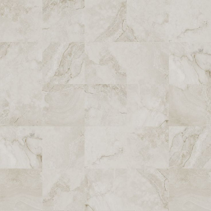 Style Selections Alpine Stone 3-mil x 12-in W x 12-in L Water Resistant Peel and Stick Luxury Vinyl Tile Flooring