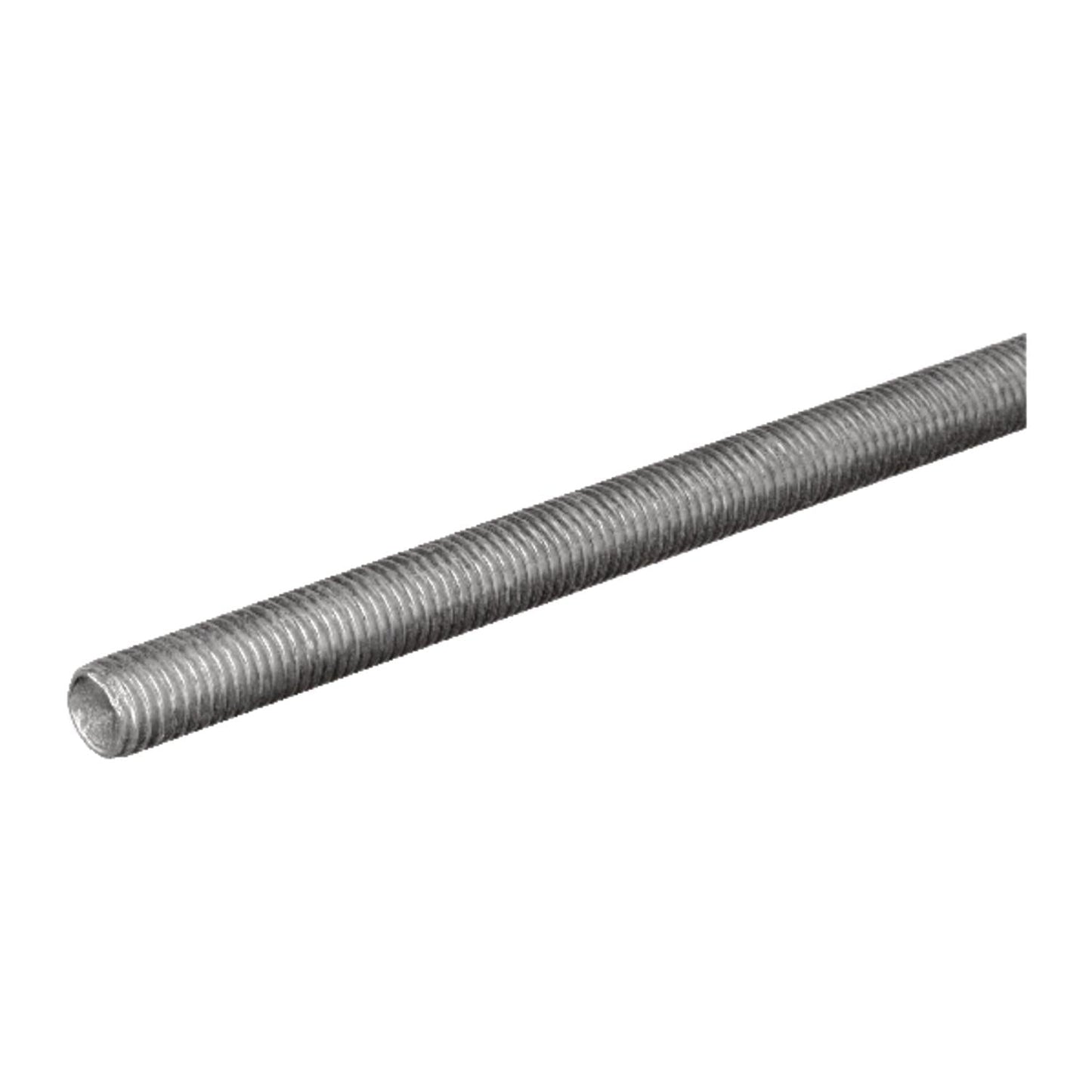 Boltmaster 1/2-13 in. Diameter x 24 in. Length Steel Threaded Rod, Zinc Plated