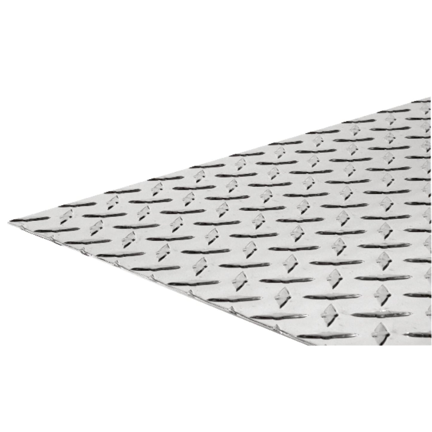 Boltmaster 12 in. W x 24 in. L Bright Aluminum Diamond Tread Plate