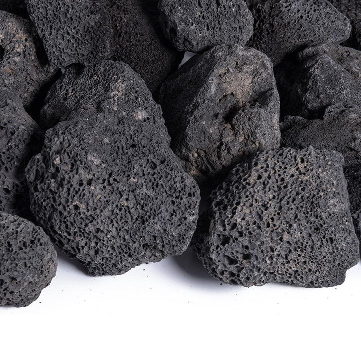 Fire Pit Essentials 10 lbs. Black Lava Rock 1 in. to 3 in. - Super Arbor