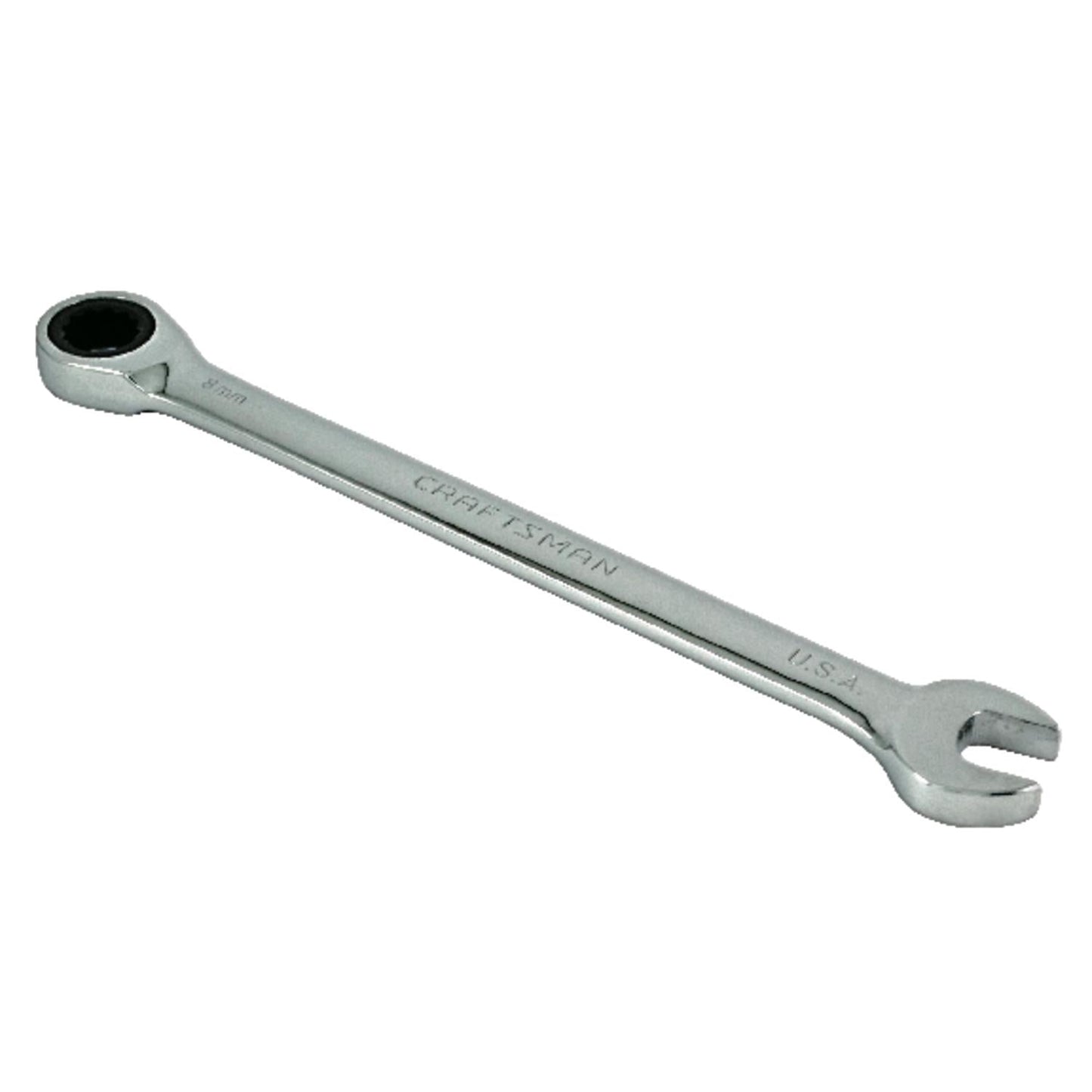 Craftsman 8mm Metric Ratcheting Wrench - 12 Point, 4.4 in. Length