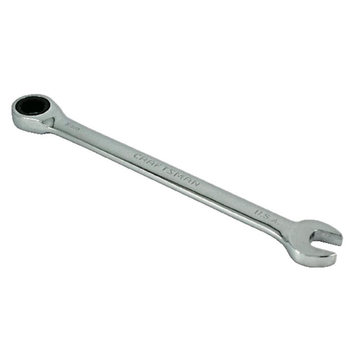 Craftsman 8mm Metric Ratcheting Wrench - 12 Point, 4.4 in. Length