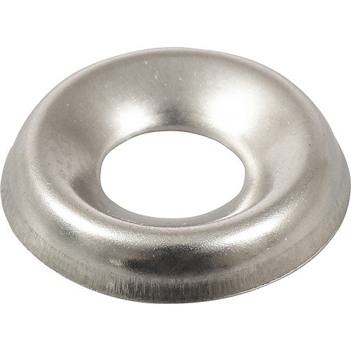 Hillman Stainless Steel #10 Countersunk Finish Washers, 100-Pack