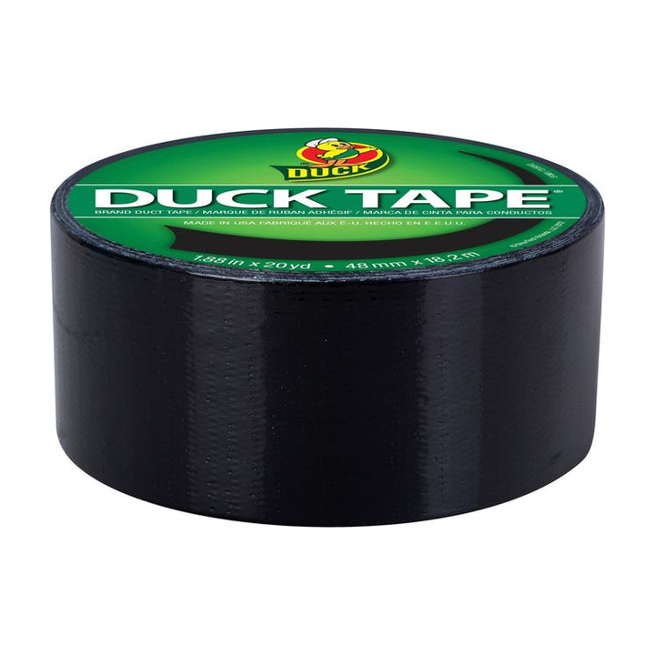 Duck Brand 1.88 in. x 20 yd. Black Colored Duct Tape