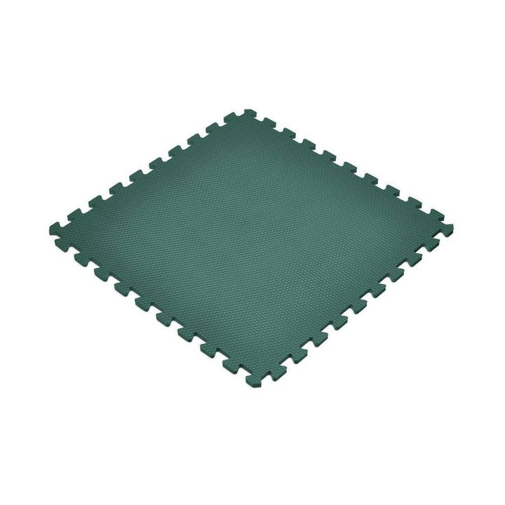 Norsk Dark Green 24 in. x 24 in. EVA Foam Non-Toxic Solid Color Interlocking Tile (48-Tile)