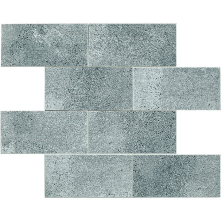 Daltile Smart Stick Sky Blue 10-in x 13-in Glossy PVC Peel and stick Mosaic Wall Tile product image