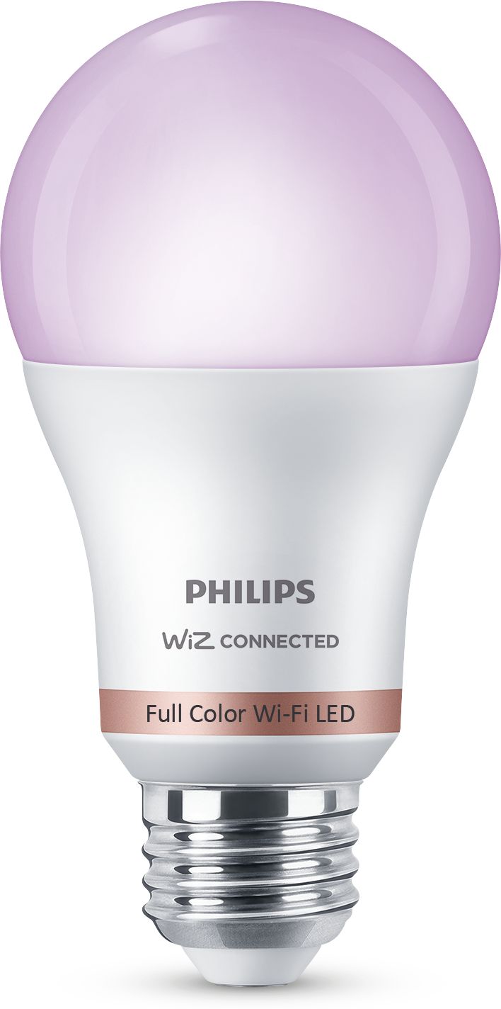 Philips WiZ Connected Tunable White A19 LED Bulb, 60W Equivalent, Dimmable, Smart Wi‑Fi