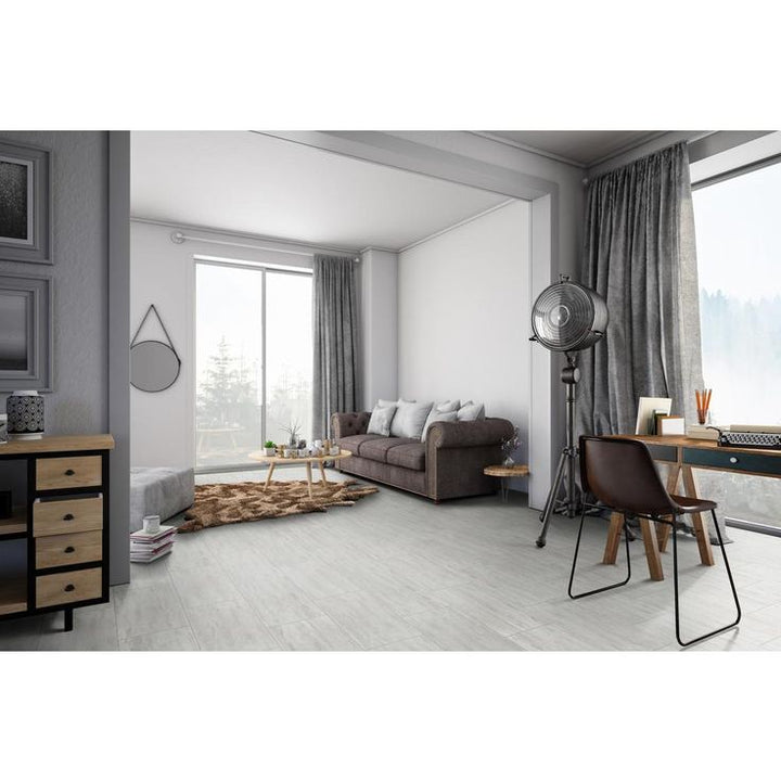 MSI Nyon Gray 12 in. x 24 in. Polished Porcelain Floor and Wall Tile (16 sq. ft. / case)