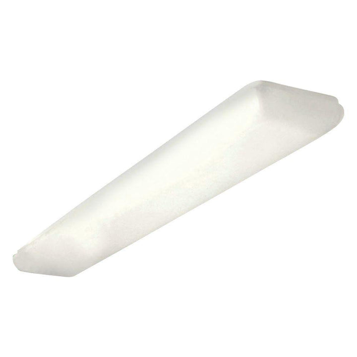 2-Light White Fluorescent Overhead Puff Light - Super Arbor