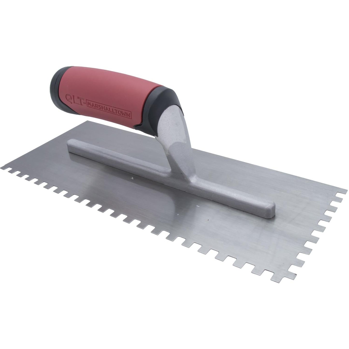 Marshalltown 4-1/2 in. W x 11 in. L Steel Notched Trowel, Square 1/4 in. Notch