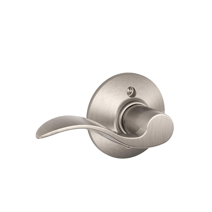 Schlage Accent Satin Nickel Dummy Lever – Left Handed