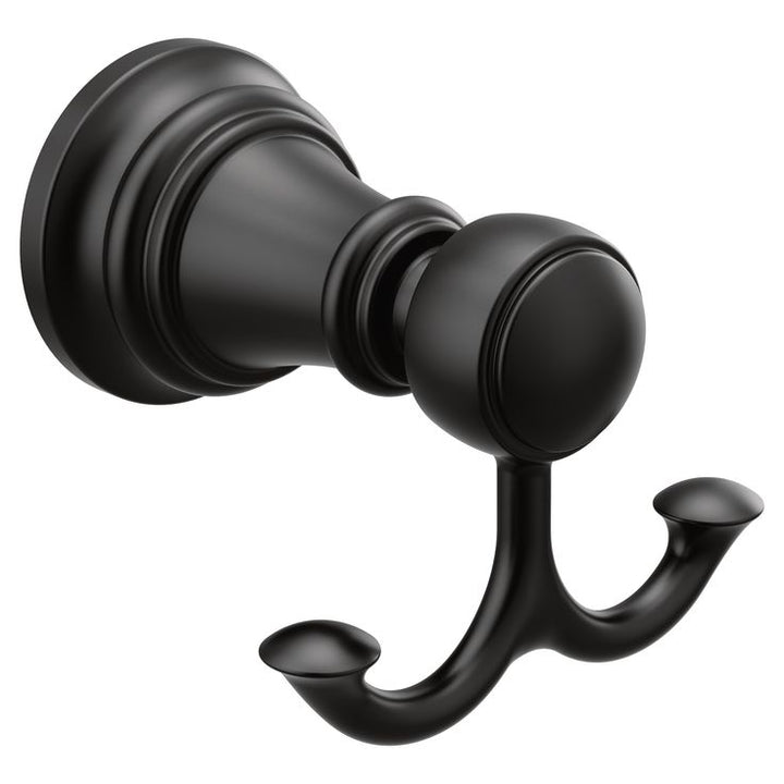 Moen Weymouth Double Hook Brushed Nickel Towel Hook