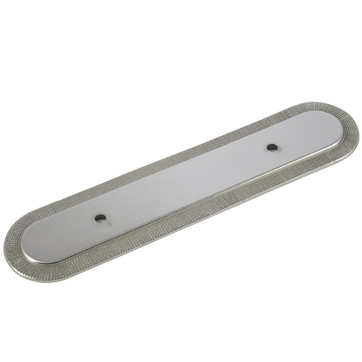 3 in. Polished Nickel Vanilla Round Guerlain Backplate - Super Arbor
