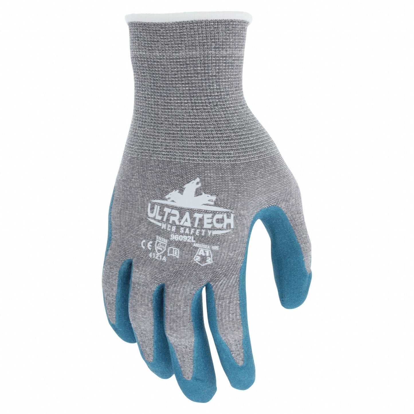 MCR SAFETY UltraTech Nitrile Coated Gloves - Medium, 12 Pack