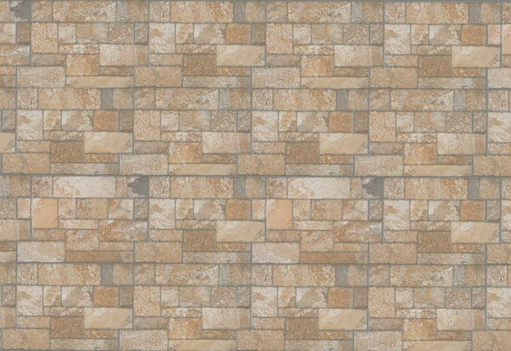 Style Selections Carmen Brown 16-in x 24-in Glazed Porcelain Floor Tile