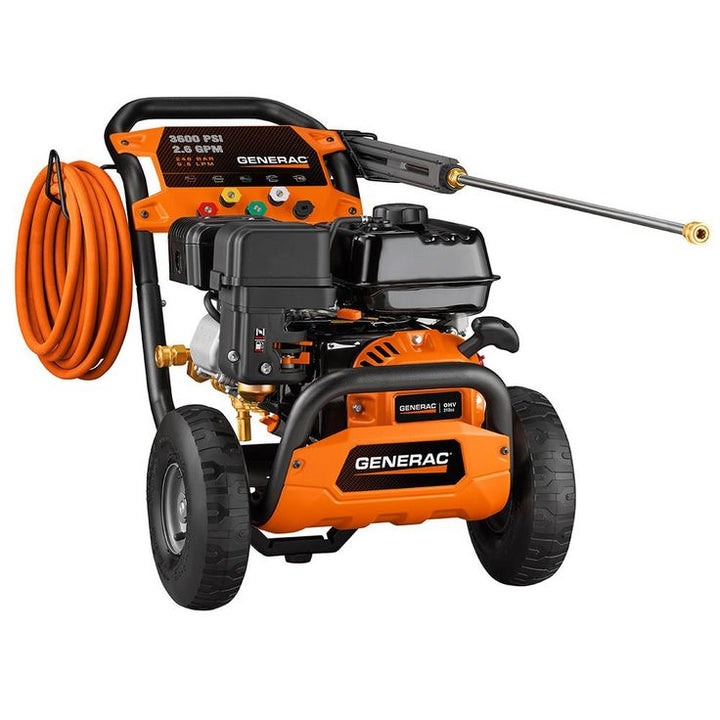 Generac 3600 PSI 2.6 GPM Professional Power Gas Pressure Washer