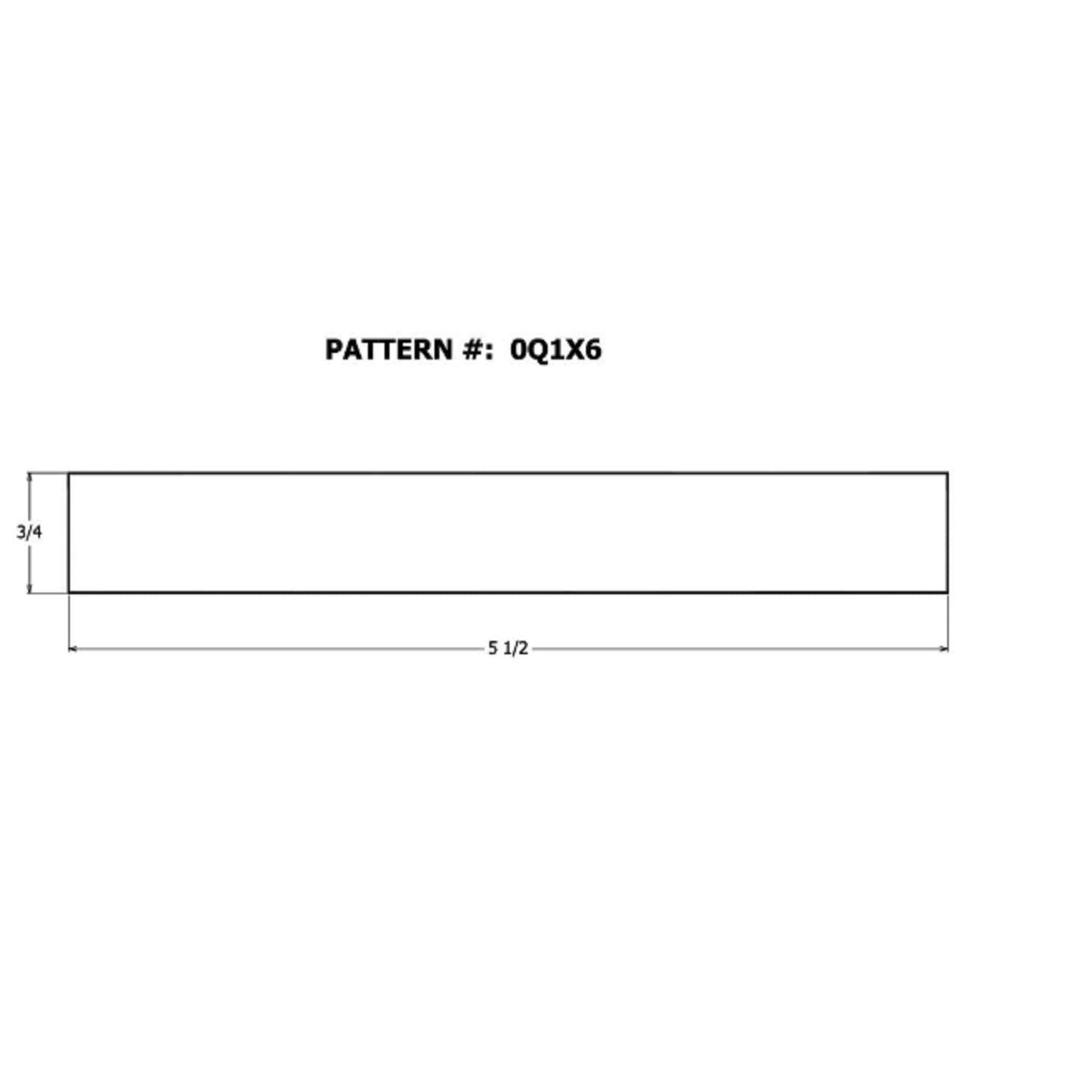 Alexandria Moulding 1 in. T x 6 in. W x 8 ft. L Pine Board