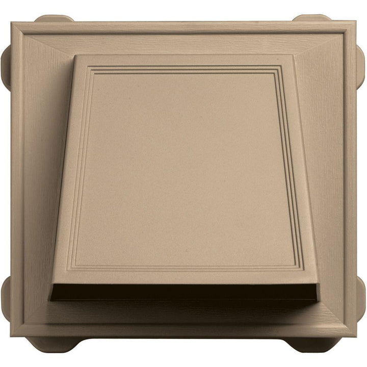 6 in. Hooded Siding Vent #069-Tan - Super Arbor