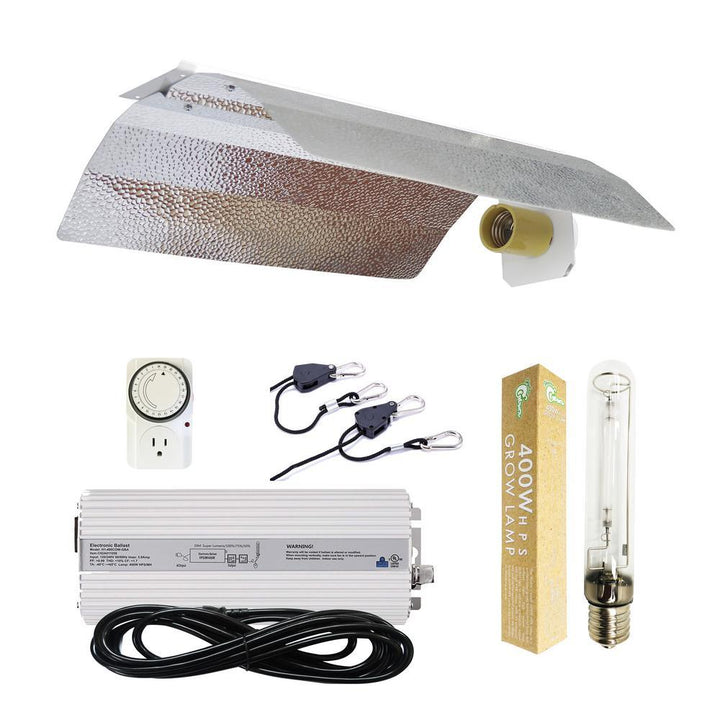 400-Watt HPS Grow Light System with Basic Wing Reflector - Super Arbor