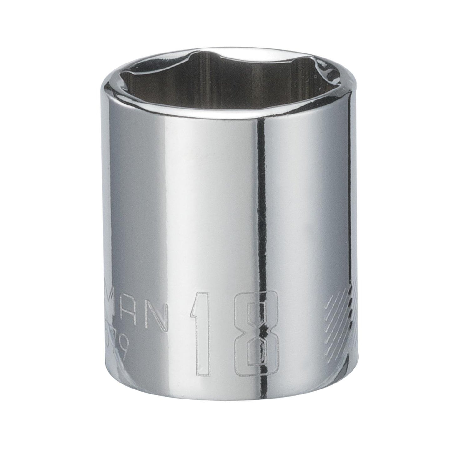 Craftsman 18mm Metric 6-Point Shallow Socket, 3/8 in. Drive