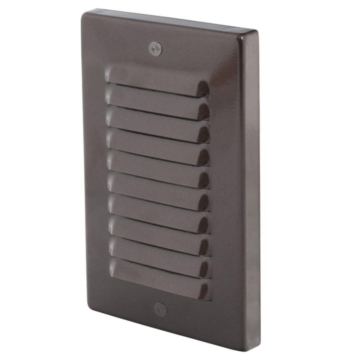 1- Light Bronze vertical LED Deck Step Light - Super Arbor