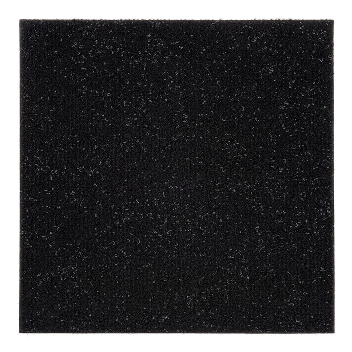 Achim Nexus Self-Adhesive Carpet Floor Tile, 12" x 12", Jet (12 Tiles/Box)