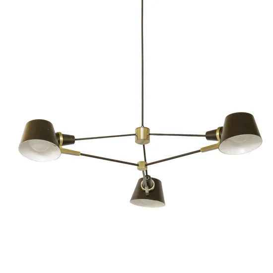 DLSS Lighting Aluminum Black Cover Color Indoor Lighting Chandelier