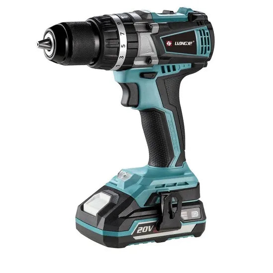 Battery Power Tools Factory Liangye 18V Brushless Cordless Electric Hammer Drill