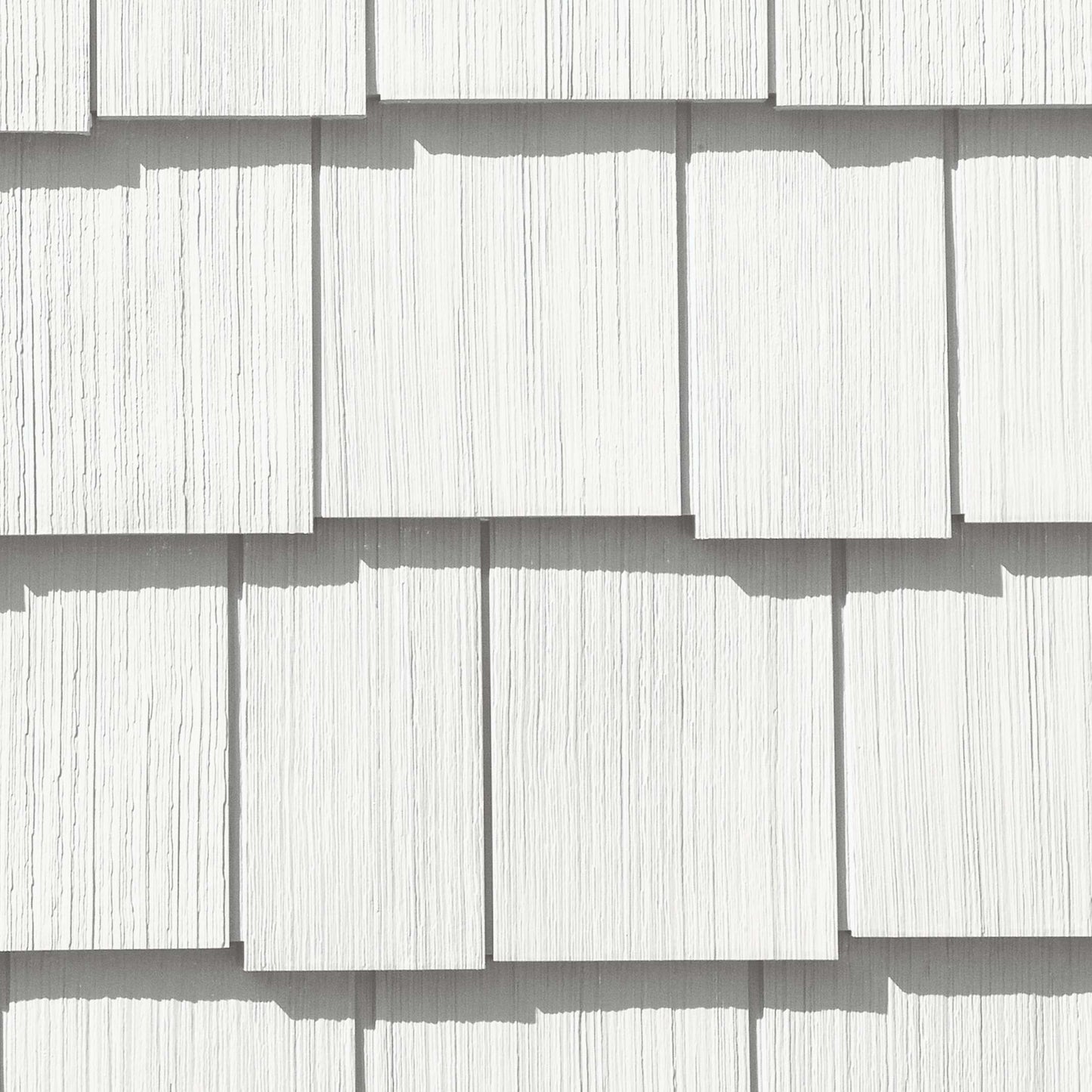 CertainTeed Cedar Impressions D7 Staggered Perfection Shingle Vinyl Siding Colonial White