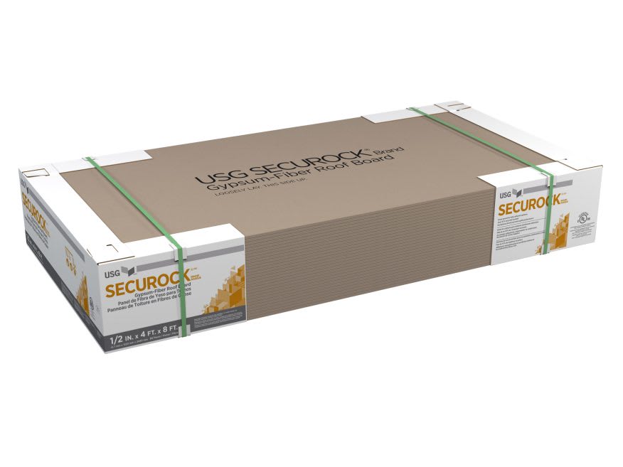 Elevate USG Securock Gypsum-Fiber Board 3/8" x 4' x 8'