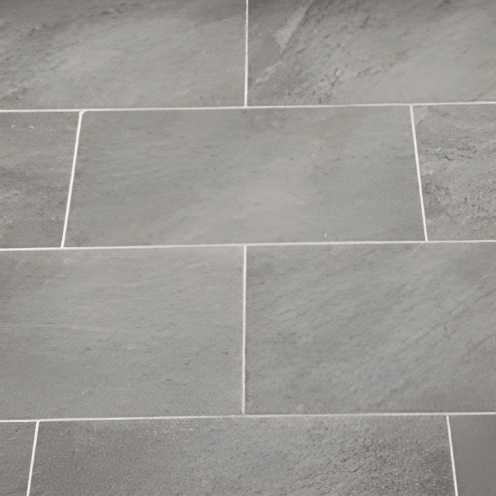Alpe Cardoso 12 x 24 Porcelain Floor & Wall Tile, Gray Stone Look (15.50 sq. ft. per Case)