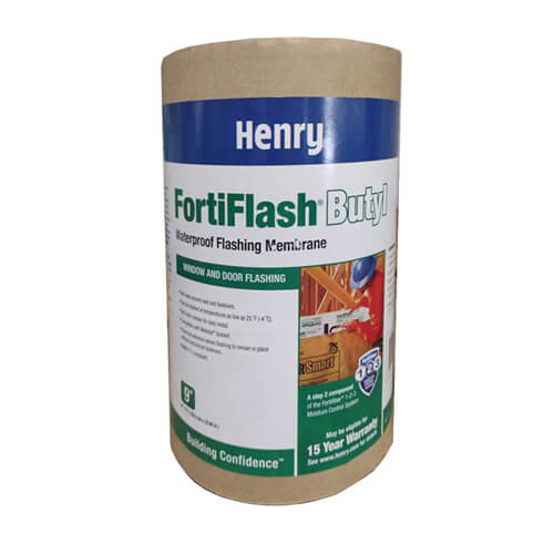 Henry FortiFlash Butyl Flashing Membrane .020" x 9" x 75'